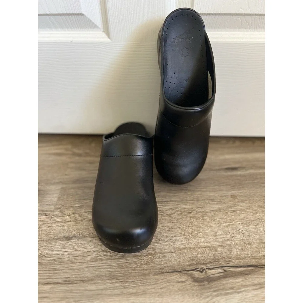 Dansko Men's Karl Black Professional Clogs 050-020202 Size 45 US 11.5-12